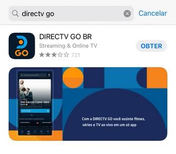 Directv GO para iOS Directv GO para iOS