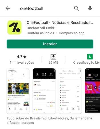 Onefootball para Android Onefootball para Android